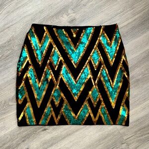 💓 endless rose sequin skirt